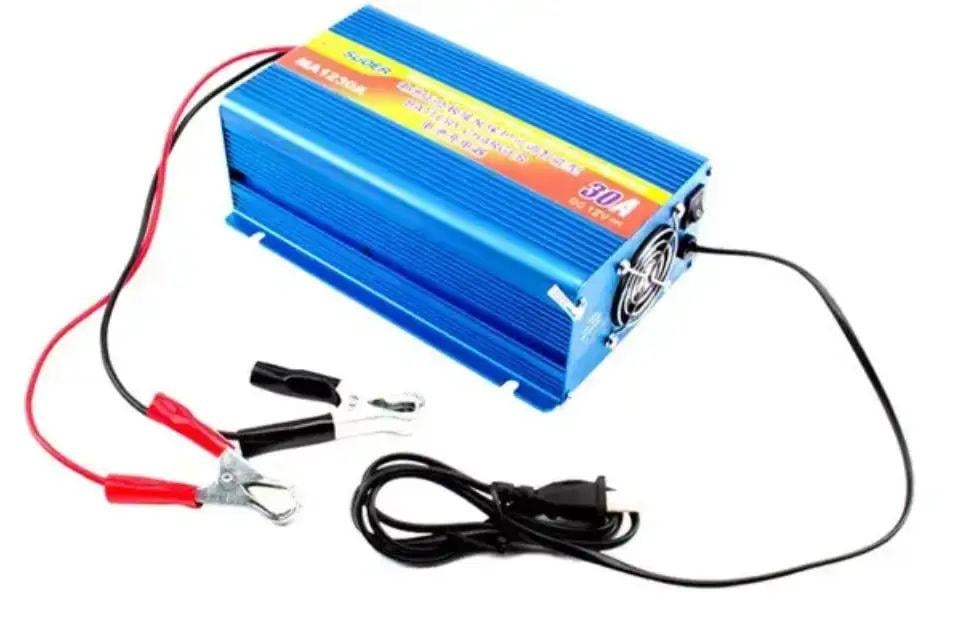 Зарядное устройство для аккумуляторов с защитой от замыкания 12 Вт/30A/MA-1230A (opt-103682)