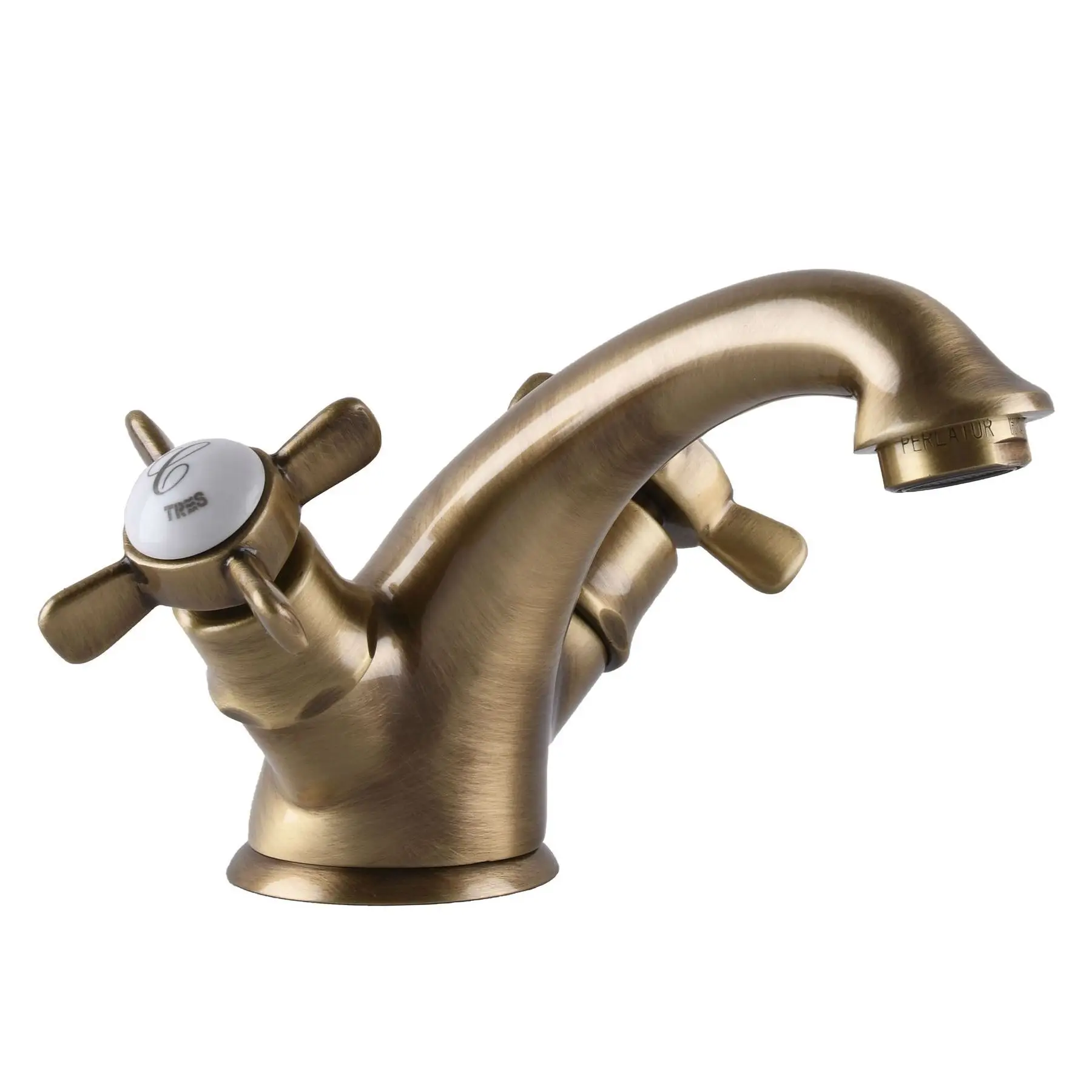 Смеситель для умывальника Tres RETRO 5291030161 (GSR-000004879)