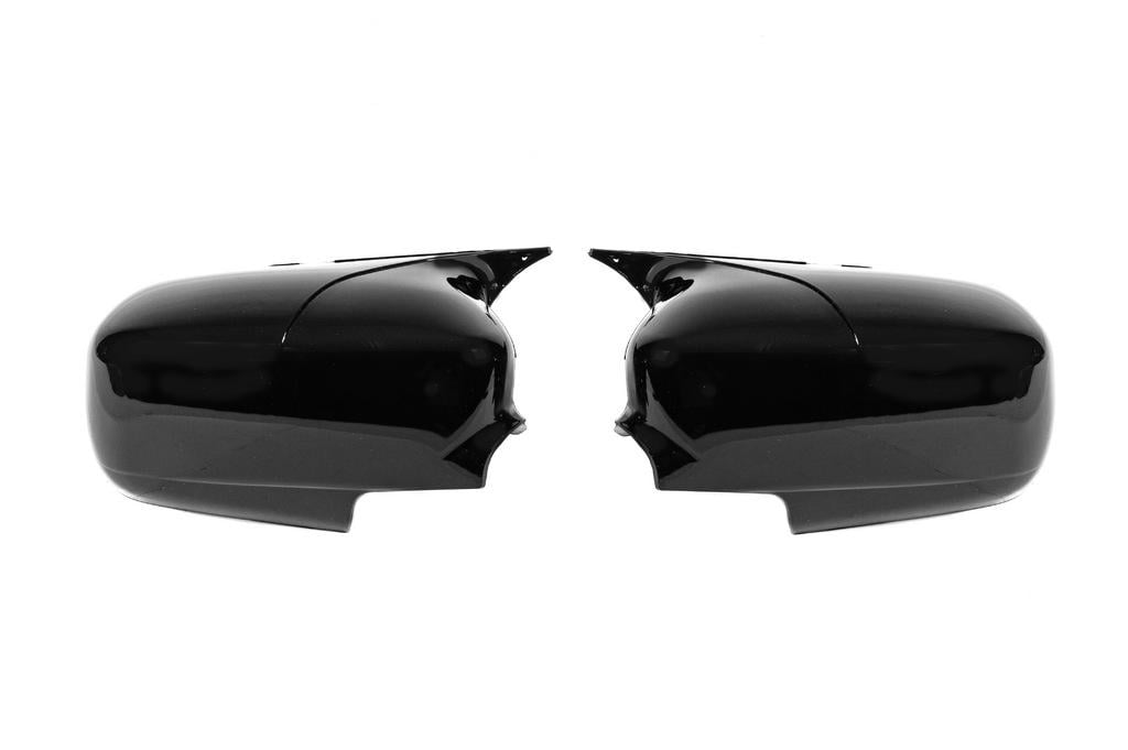 Накладки на зеркала BMW-Style DPT для Honda Civic Sedan VII 2001-2006 гг. abs-пластик Черный