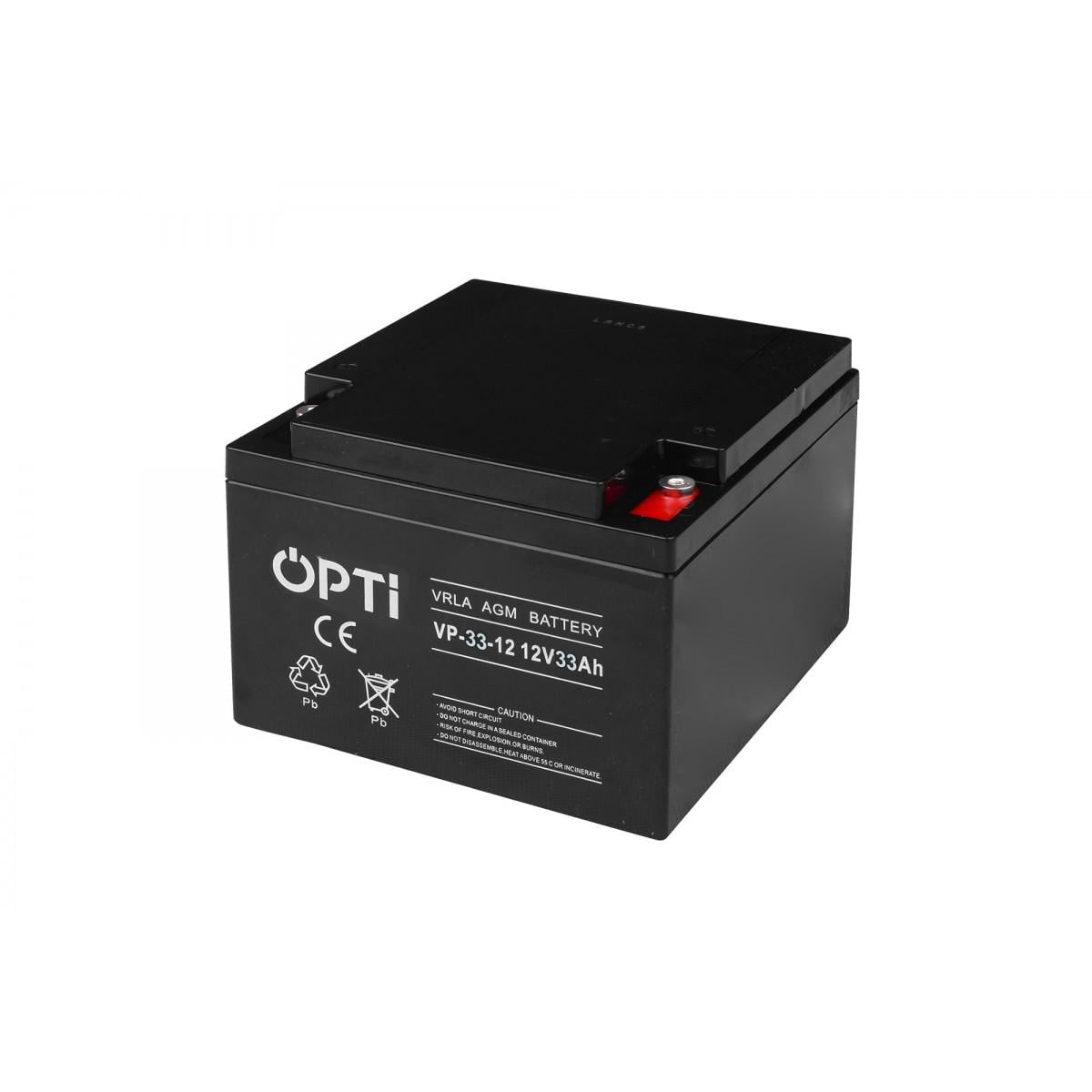 Аккумулятор Volt Polska AGM OPTI VRLA 12V 33 Ah (6AKUV033AG)