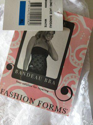 Топ-бандо Fashion forms XL Білий - фото 5 Топ-бандо Fashion forms XL Білий - фото 5