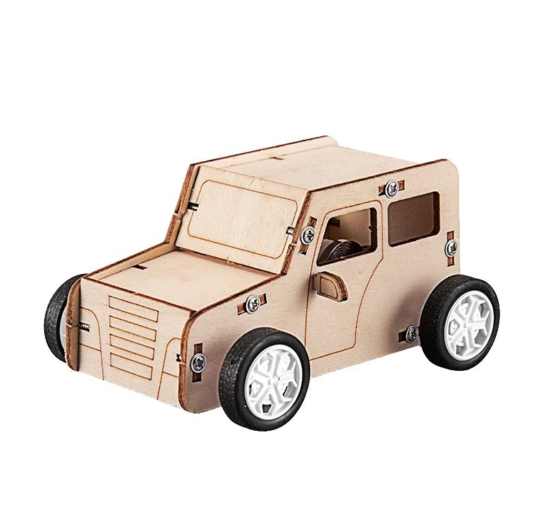 Конструктор дерев'яний Pull The Car 3D (25355719)