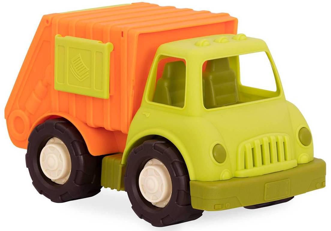 Игрушечный Эко-мусоровоз Battat BX2245D Лайм/Оранжевый (41518) - фото 3 Игрушечный Эко-мусоровоз Battat BX2245D Лайм/Оранжевый (41518) - фото 3