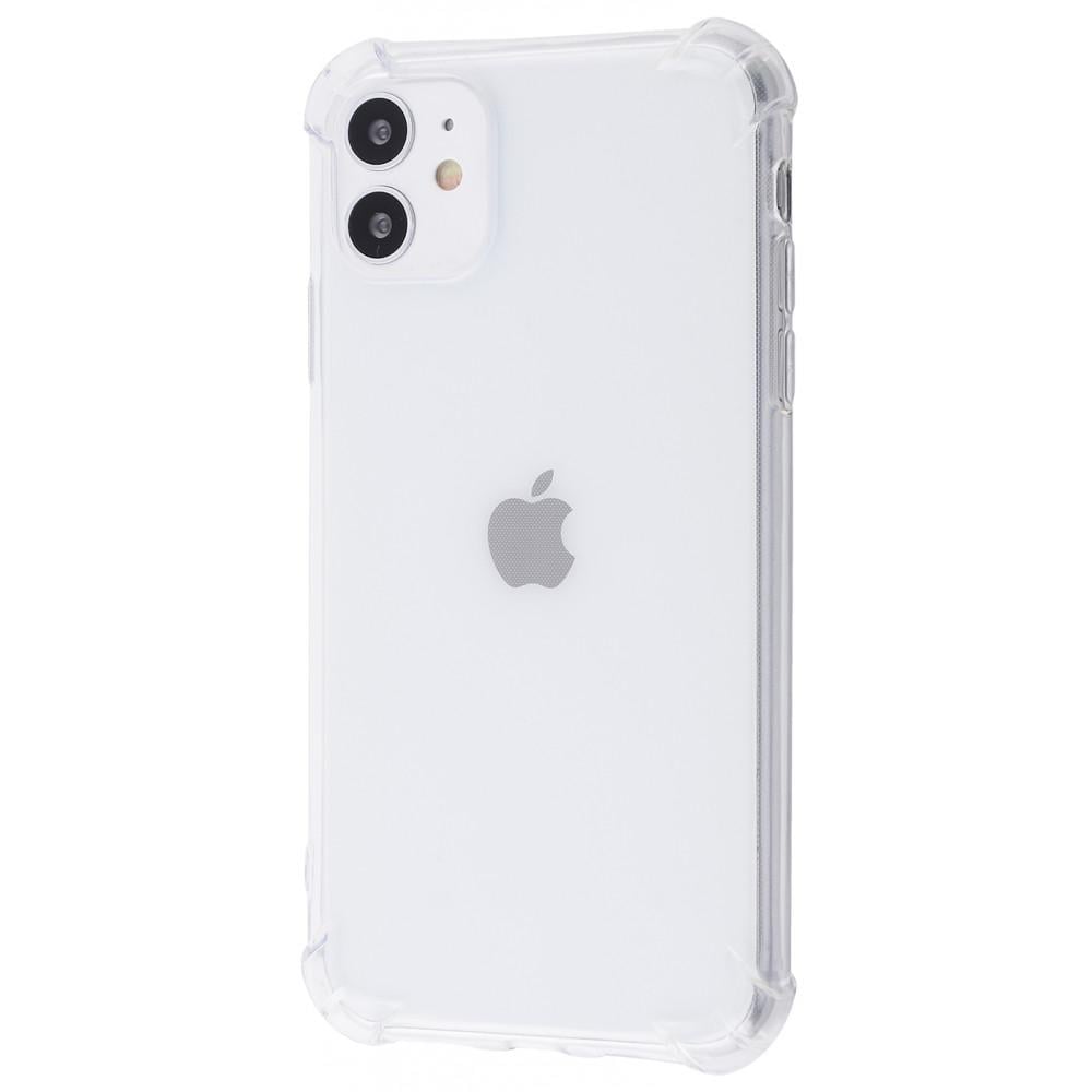 Чехол PRC WXD силикон 8 мм HQ для iPhone 11 Transparent