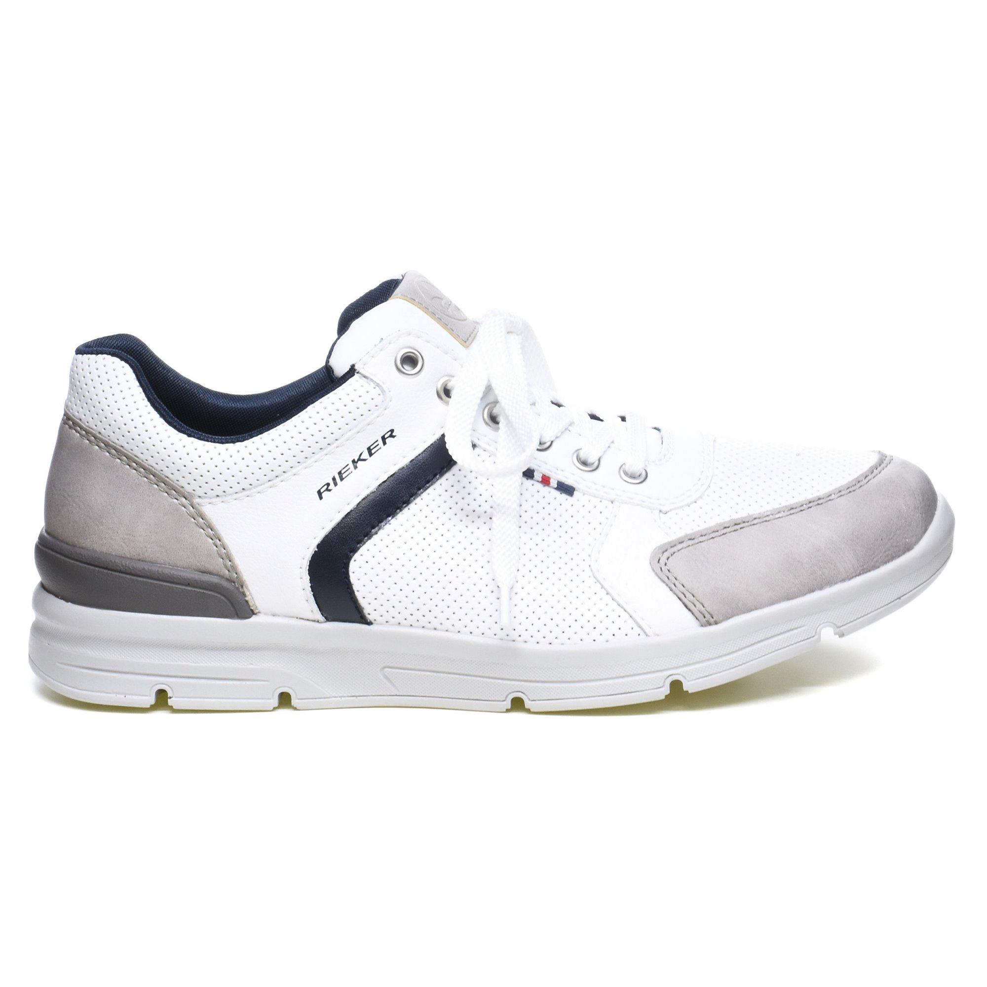 Кроссовки мужские Rieker р. 44 Белый/Серый (34930-44) - фото 7
