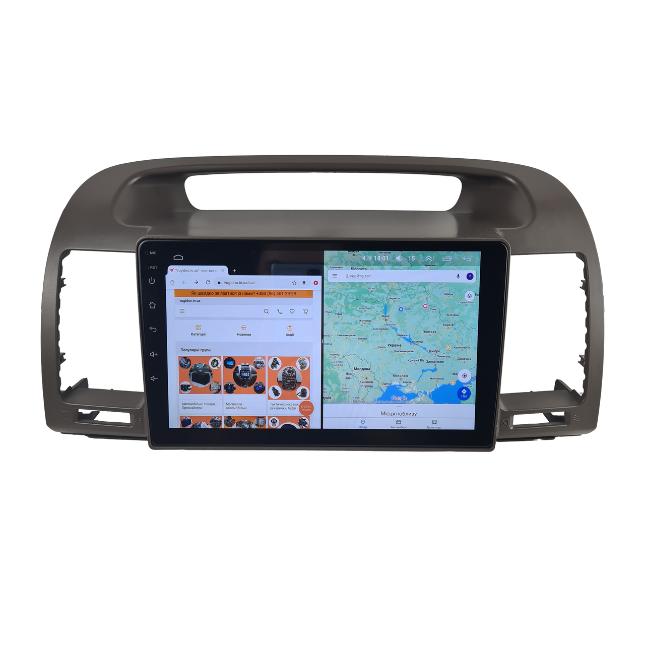 Автомагнитола для Toyota Camry 30 2002-2006 4G/XyAuto/8 core/DSP Sound/CarPlay/Android (М-ТК30-9-Т5)