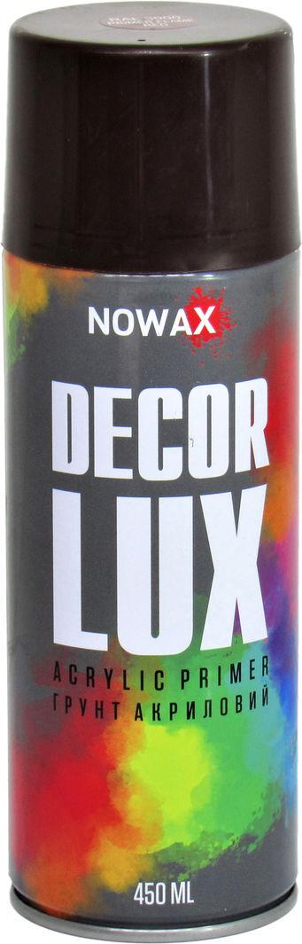 Грунт-спрей Nowax Decor Lux 450 мл RAL 3000 Красный (NX48036 3000)