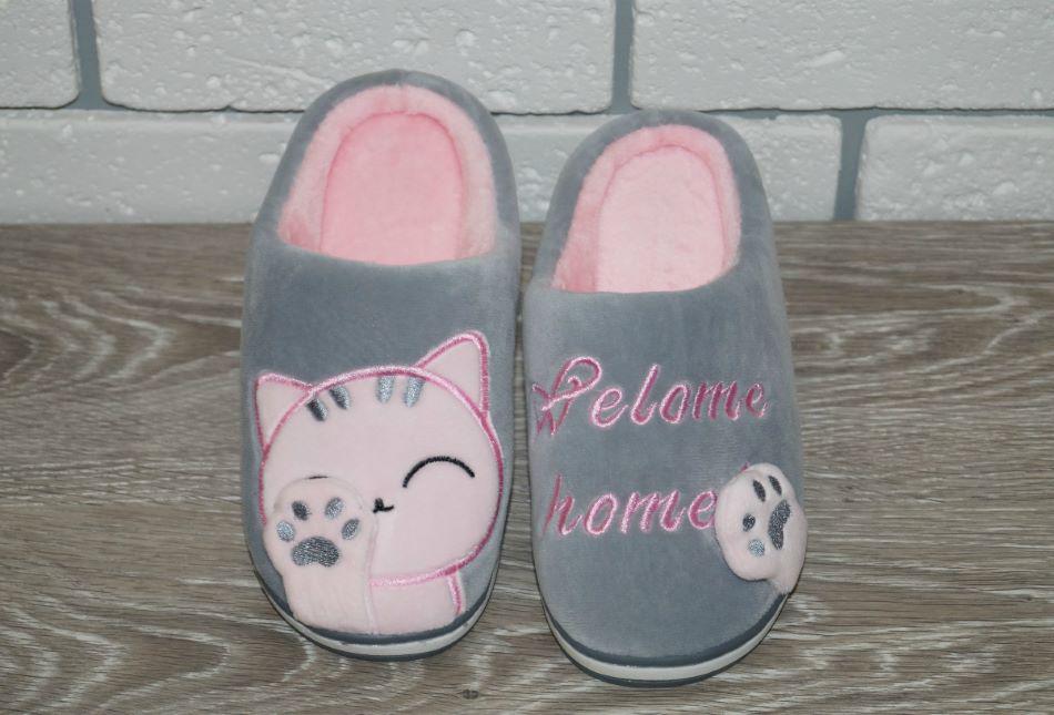 Тапочки комнатные Lion 30/31 р. 19 см Серый (30146-3031) - фото 2 Тапочки комнатные Lion 30/31 р. 19 см Серый (30146-3031) - фото 2