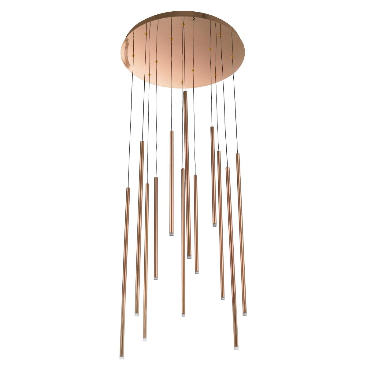 Люстра лофт для спальни подвесная светодиодная Brille BL-844S/26 W WW RG