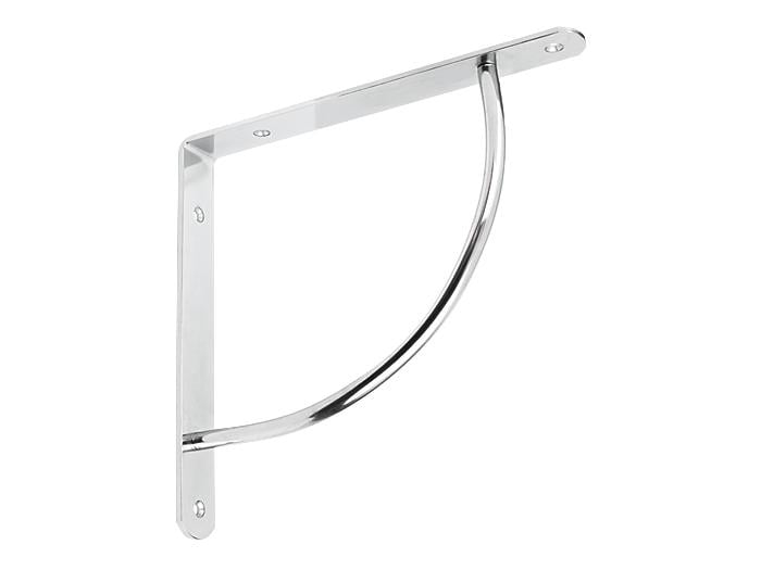 Полкодержатель Giff ДУГА 222 мм выпуклый Хром (24949433) - фото 1 Полкодержатель Giff ДУГА 222 мм выпуклый Хром (24949433) - фото 1