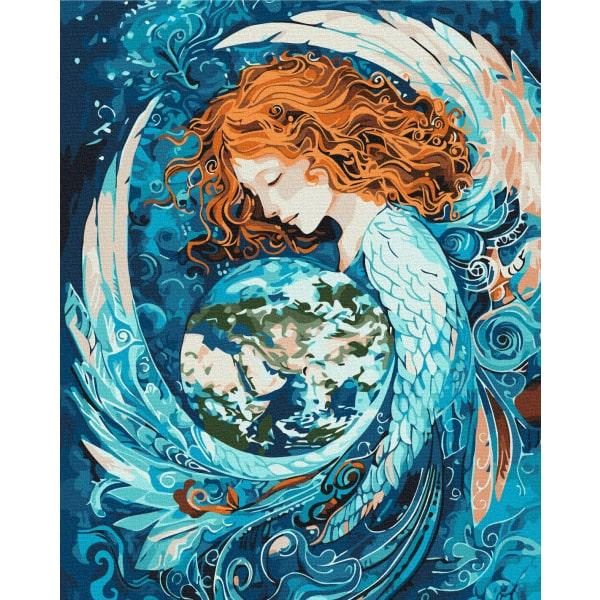 Картина по номерам Brushme Объятия Вселенной BS54018 холст на подрамнике 40x50 см (2276008701)