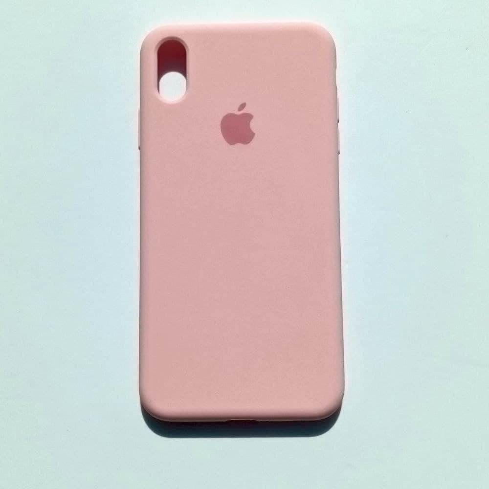 Чехол Silicone Case для Apple iPhone XS Max Pink