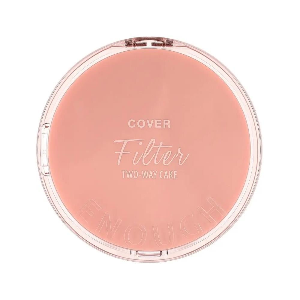 Пудра матувальна компактна ENOUGH Cover Filter Two Way Cake SPF28 PA++ №13 12 г/запасний блок 12 г (2938454713)