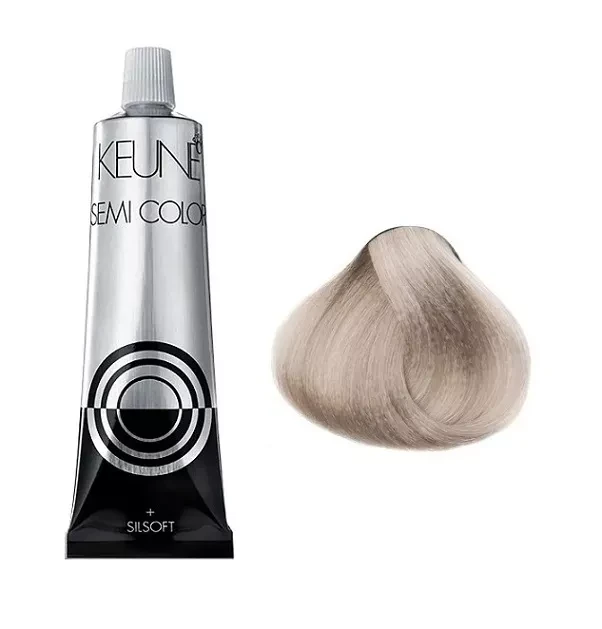 Краска тонирующая Keune Semi Color 10.7 Lightest Violet Blonde безаммиачная для волос 60 мл