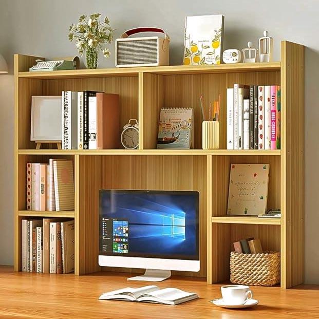 Полка-надстройка настольная из дерева Артвейн карри (АКД-006503)