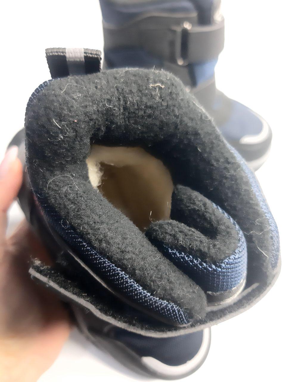 Ботинки зимние TOM.M для мальчика р. 30 19,5 см Черный (10661 С black) - фото 4 Ботинки зимние TOM.M для мальчика р. 30 19,5 см Черный (10661 С black) - фото 4