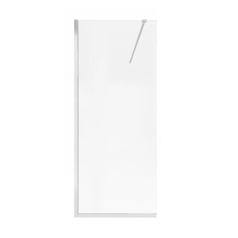 Душова перегородка Qtap Walk-In Standard CRM209.C8 90х200 см скло Clear 8 мм покриття CalcLess (SD00045303)