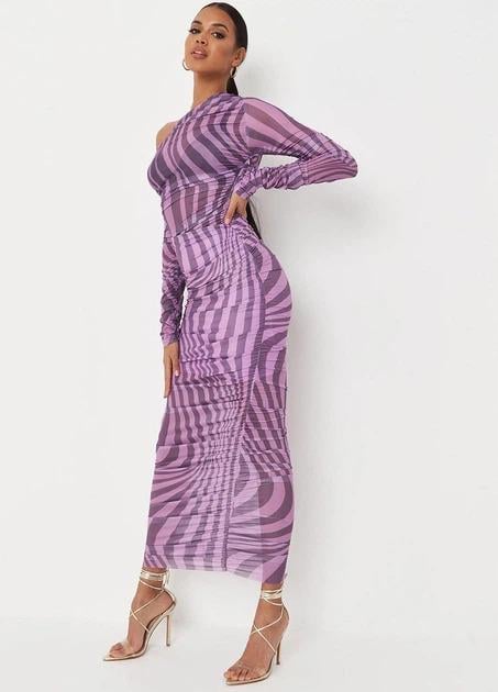 Платье Missguided CL115435 р. 34 Фиолетовый