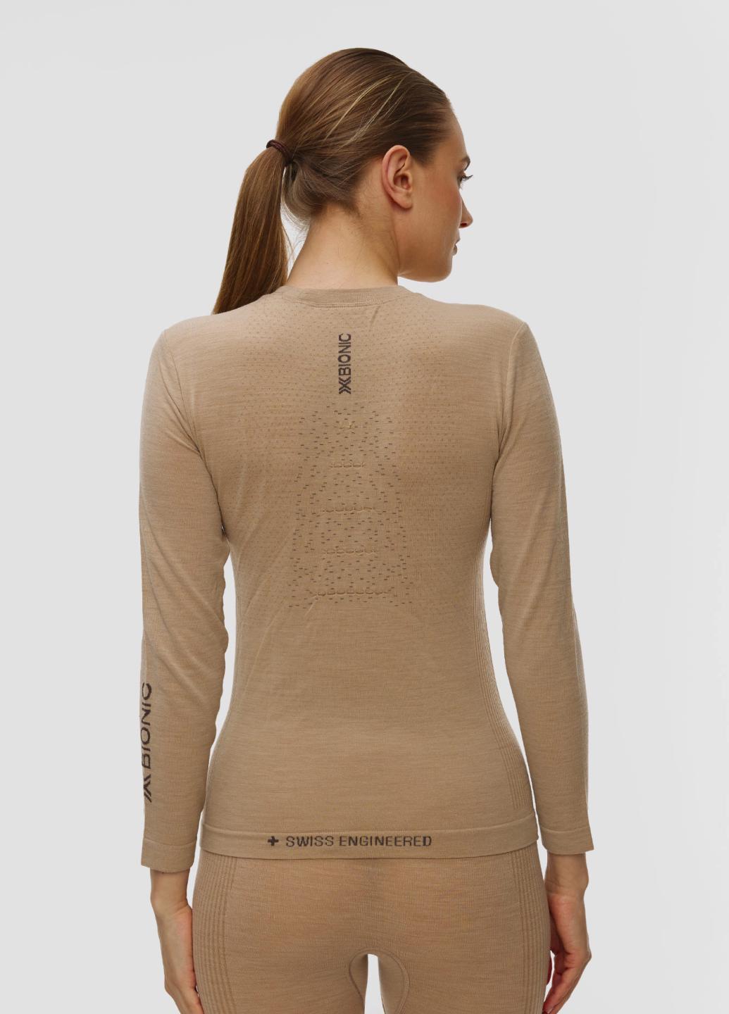 Комплект термобелья женский X-Bionic Mightywool Set VT-W106W25W+VT-WP05W25W-M100 S Sand - фото 3