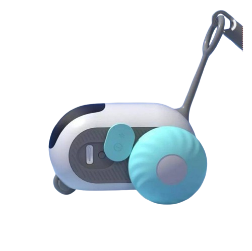 Игрушка для кошек с дистанционным управлением на аккумуляторе Голубой (23321714)