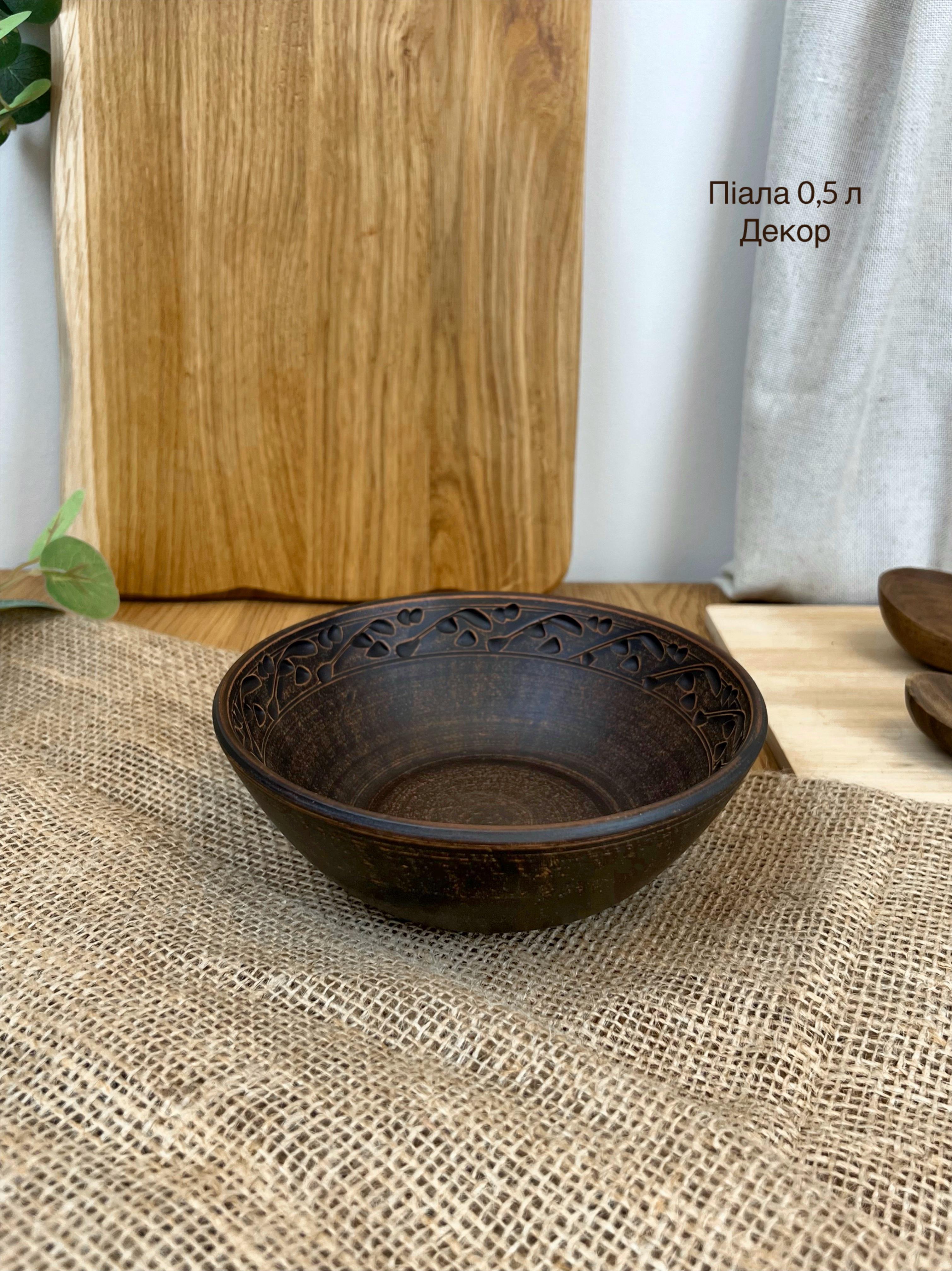 Набор керамической глиняной посуды Рождественский Двенадцать блюд большой декор (3129-4) - фото 18