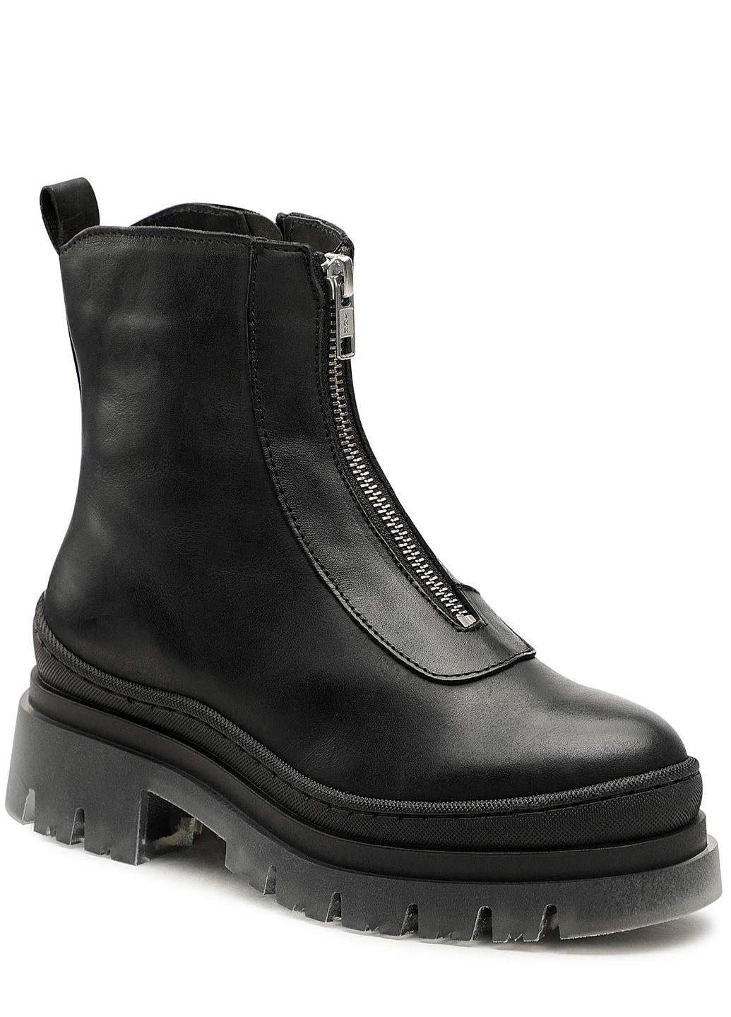 Ботинки женские Vero Moda кожаные р. 39 Черный (FS00045-02)
