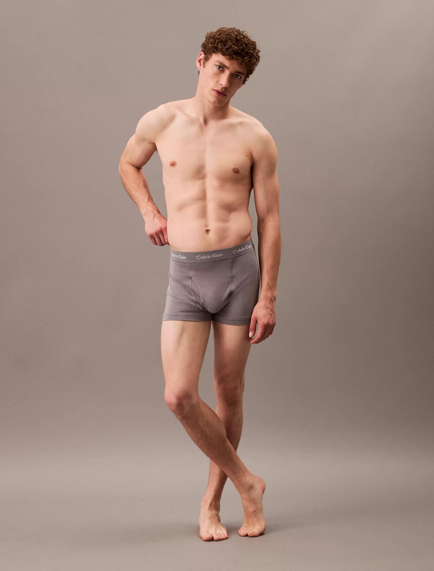 Набор трусов боксеры Calvin Klein L 5 шт. Разноцветный (CK-112) - фото 5 Набор трусов боксеры Calvin Klein L 5 шт. Разноцветный (CK-112) - фото 5