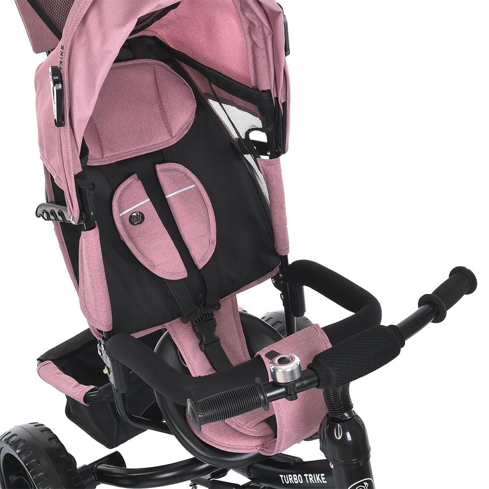 Дитячий велосипед триколісний Turbo Trike MT 1005 EVA Рожевий (401719598) - фото 4 Дитячий велосипед триколісний Turbo Trike MT 1005 EVA Рожевий (401719598) - фото 4
