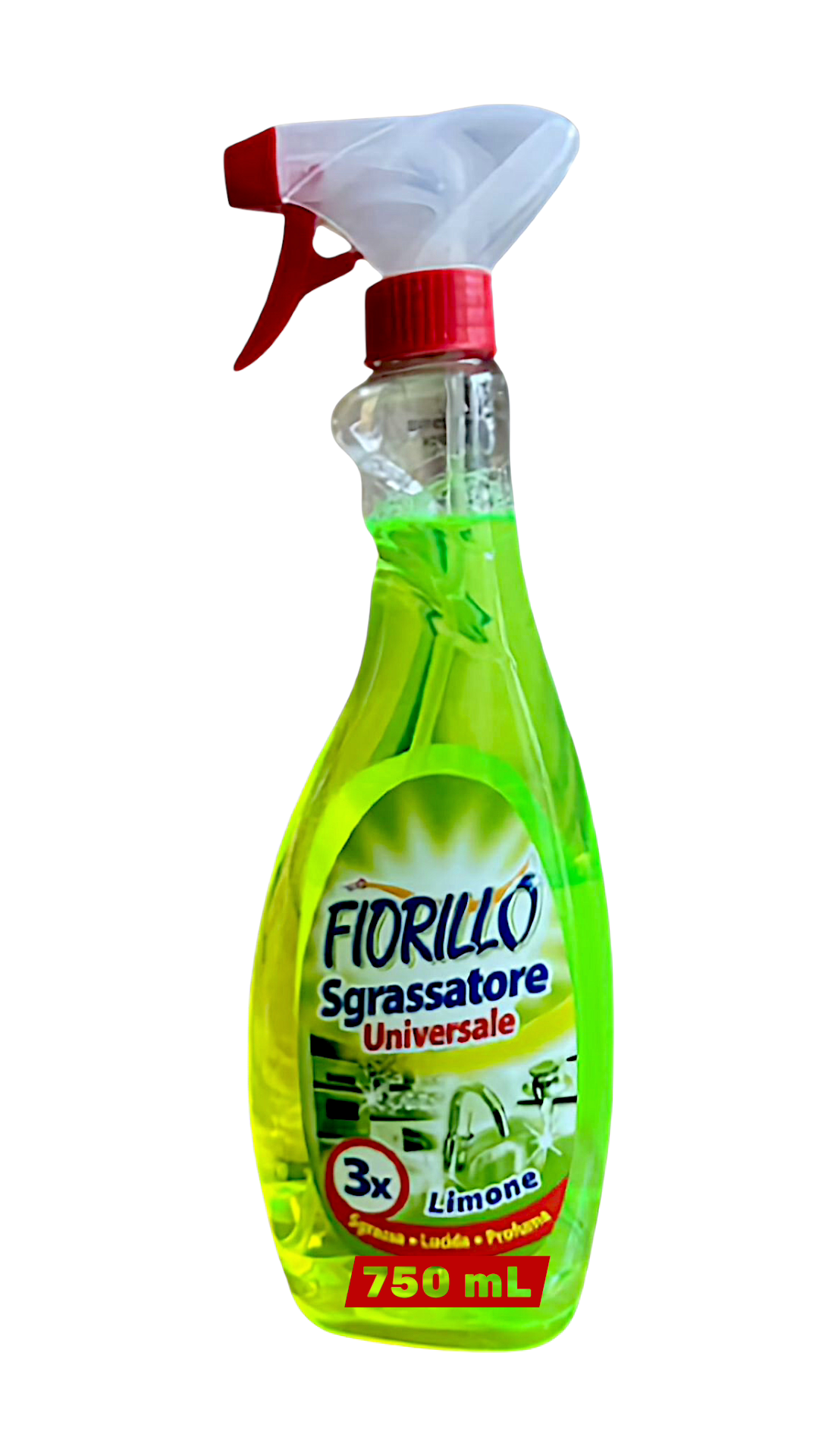 Засіб для чищення та знежирення Fiorillo SGRASSATORE Limone 750 мл (001732)