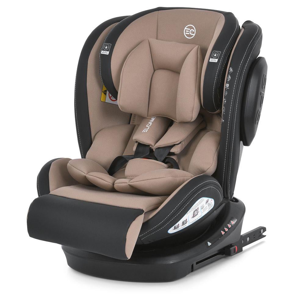 Автокресло детское ME 1045 EVOLUTION 2 0-36 кг 360° ISOFIX/Top Tether с поворотом Черно-бежевый (30330771)