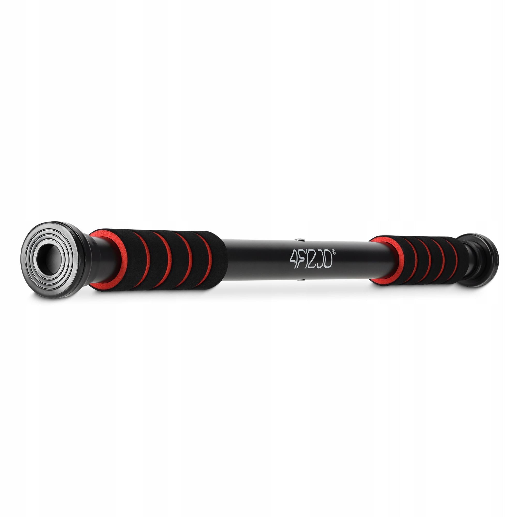 Турник раздвижной 4fizjo Basic 61,5-100 см Black/Red (P-5905973402712)