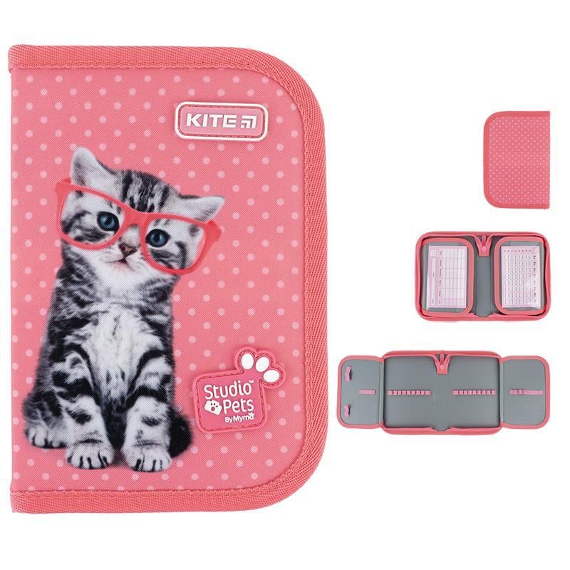 Шкільний рюкзак KITE SET SP24-555S-2 Studio Pets-1 з пеналом та сумкою для взуття (994207) - фото 8