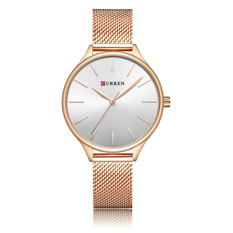 Наручний годинник Curren 9024 Rose Gold/White