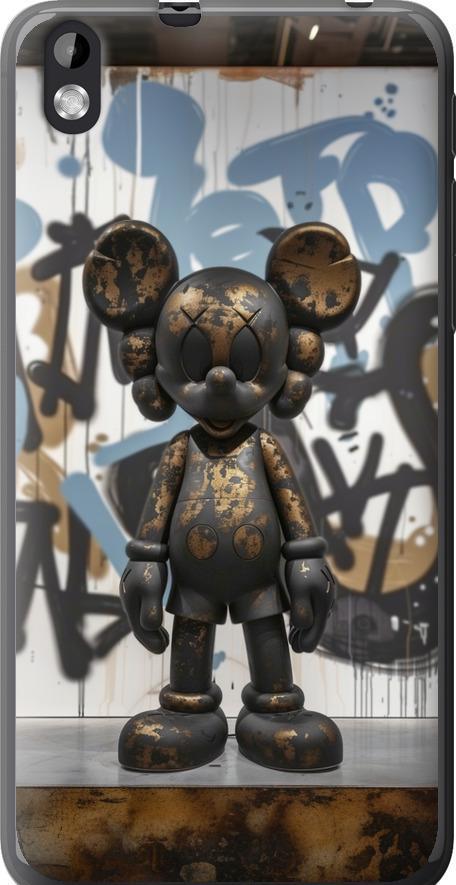 Чехол на HTC Desire 816 Bronze kaws v2 (6098u-169-42517)