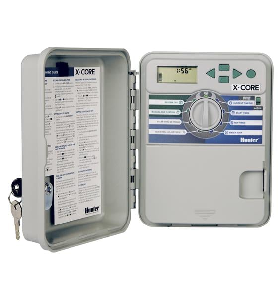Контролер для управління 6-ма зонами поливу Hunter х-Core 601-E зовнішній