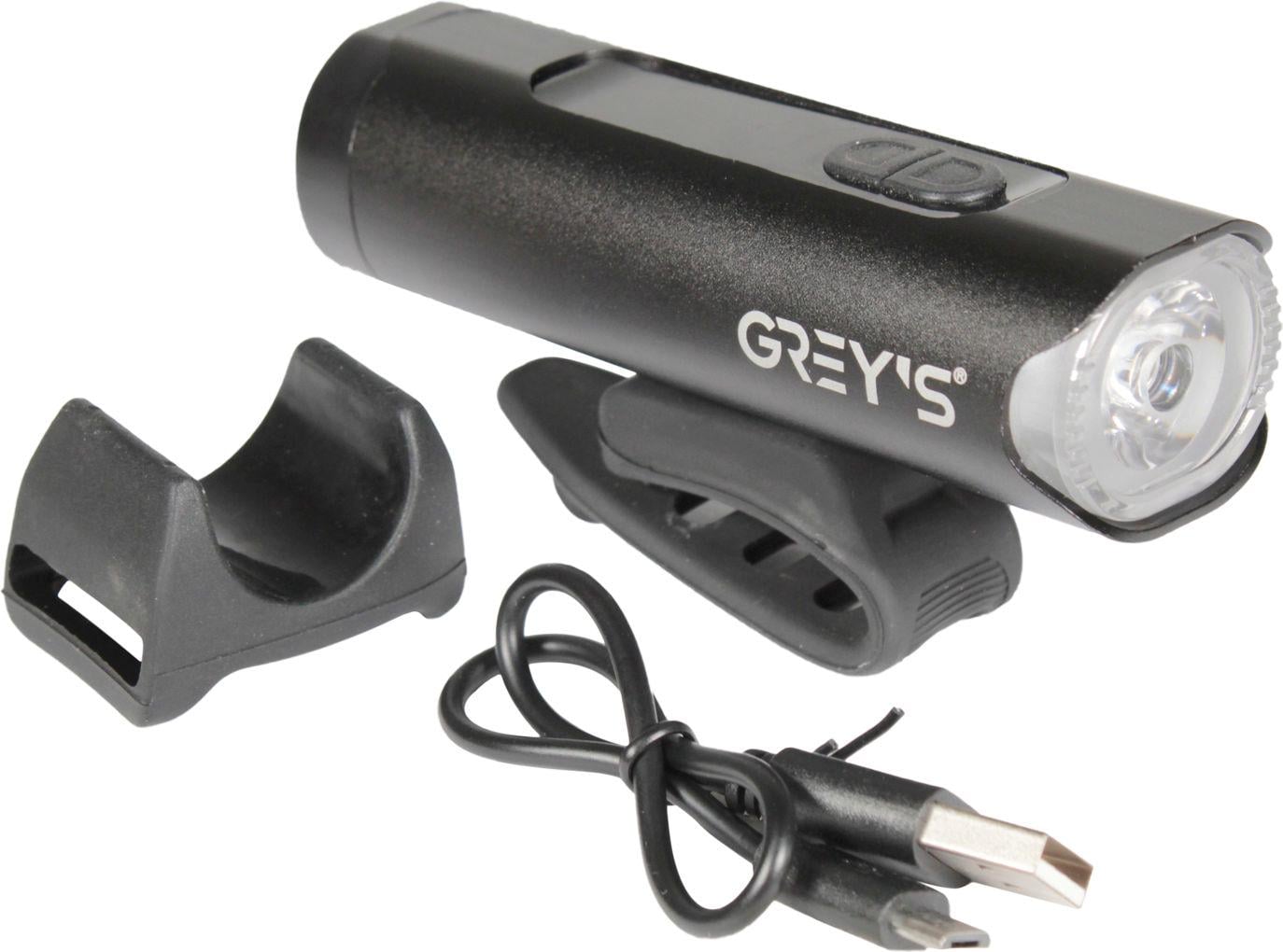 Фара велосипедна Greys 1xCree LED 500 lm кріплення на кермо 2400 mAh робота до 80 год. дисплей