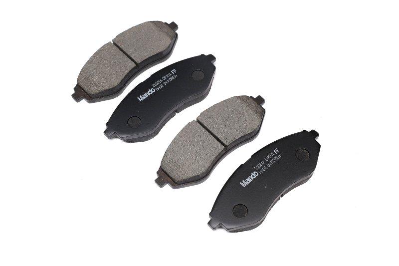 Колодки тормозные MANDO MPD04 Daewoo Chevrolet