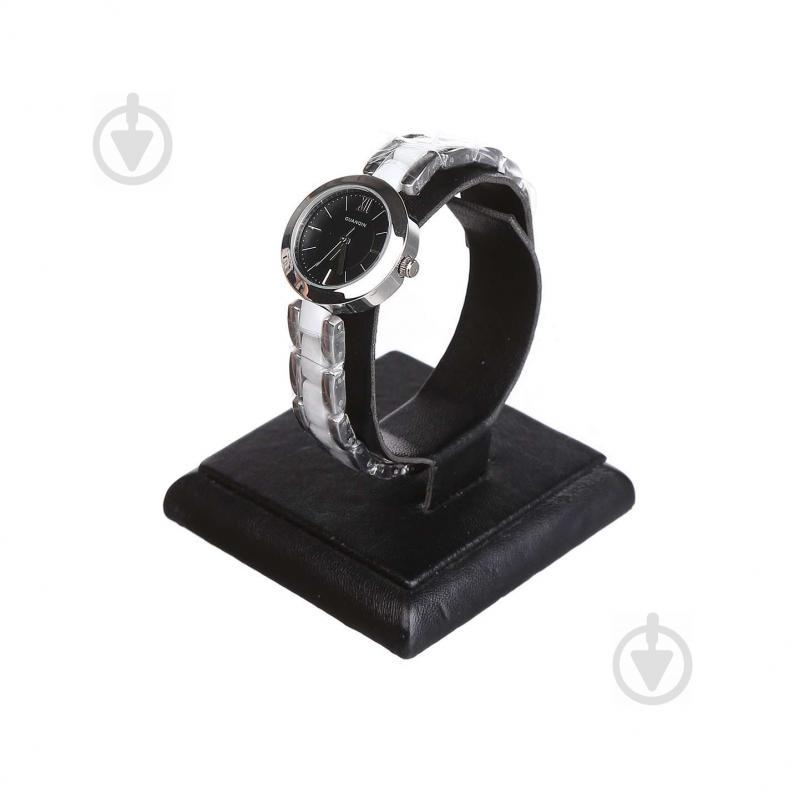 Часы GUANQIN GQ17001 CS Silver-Black (GQ17001SBSW)