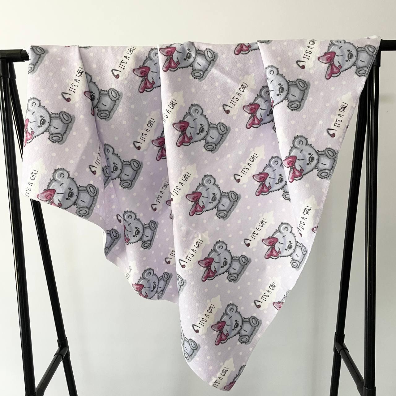 Пелюшка дитяча BST фланелева 90х80 см Сірий (1871381066) - фото 3 Пелюшка дитяча BST фланелева 90х80 см Сірий (1871381066) - фото 3