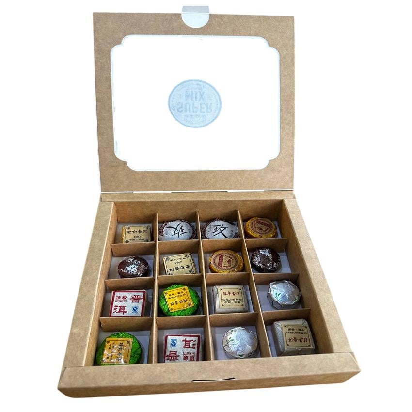 Подарунковий набір Колекція Шу Пуер 16 шт. 7 видів (60010)