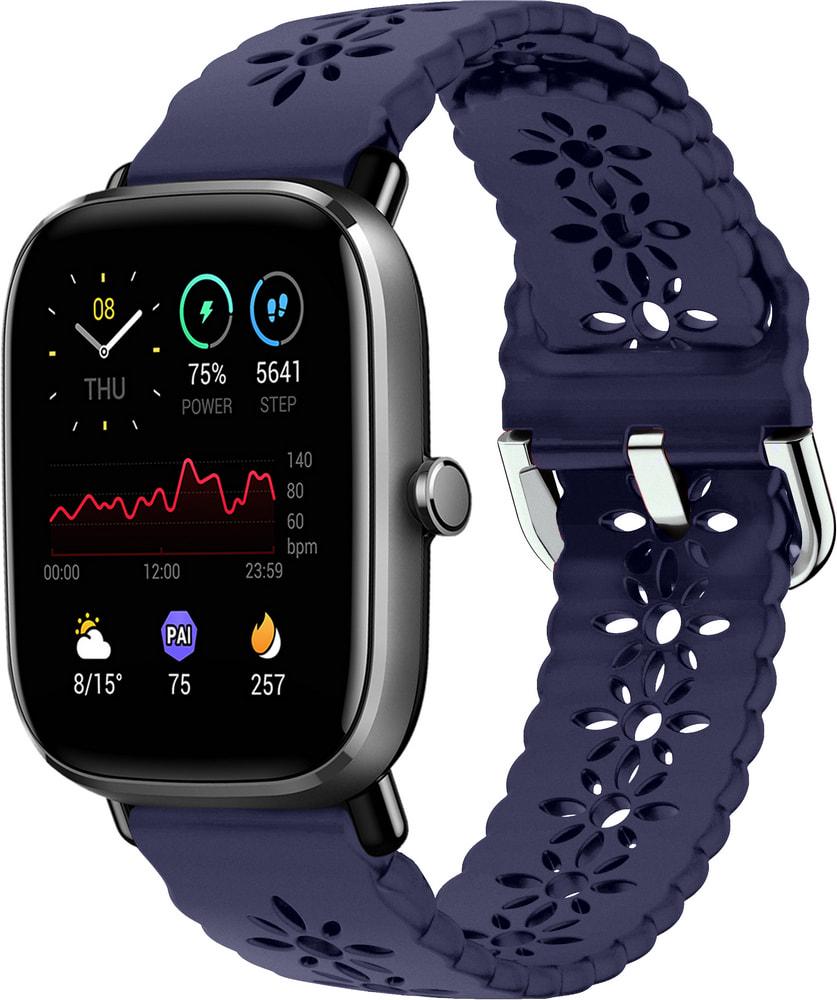 Ремешок Trase для Amazfit GTS 2 mini Dark Blue (28872-5D) - фото 1 Ремешок Trase для Amazfit GTS 2 mini Dark Blue (28872-5D) - фото 1