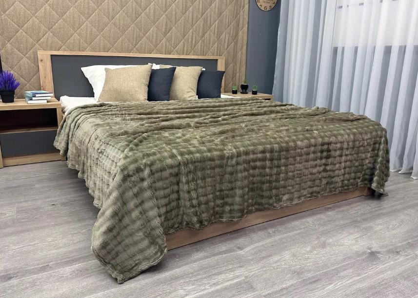 Покрывало на диван/кровать Soft Night 200х230 см Хаки (87-131) - фото 4 Покрывало на диван/кровать Soft Night 200х230 см Хаки (87-131) - фото 4