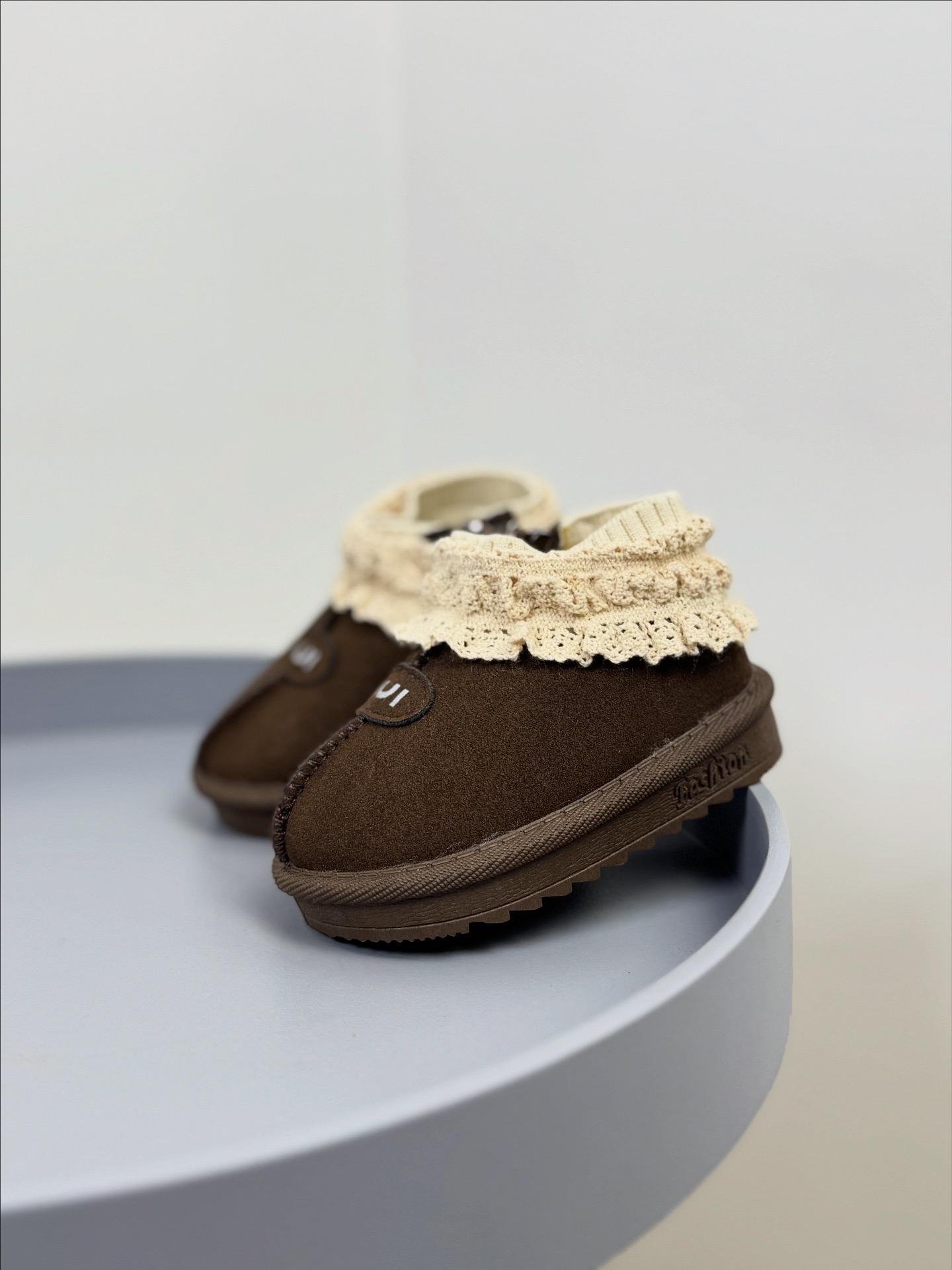 Угги детские зимние 1640 г. 19 Коричневый (30245613)