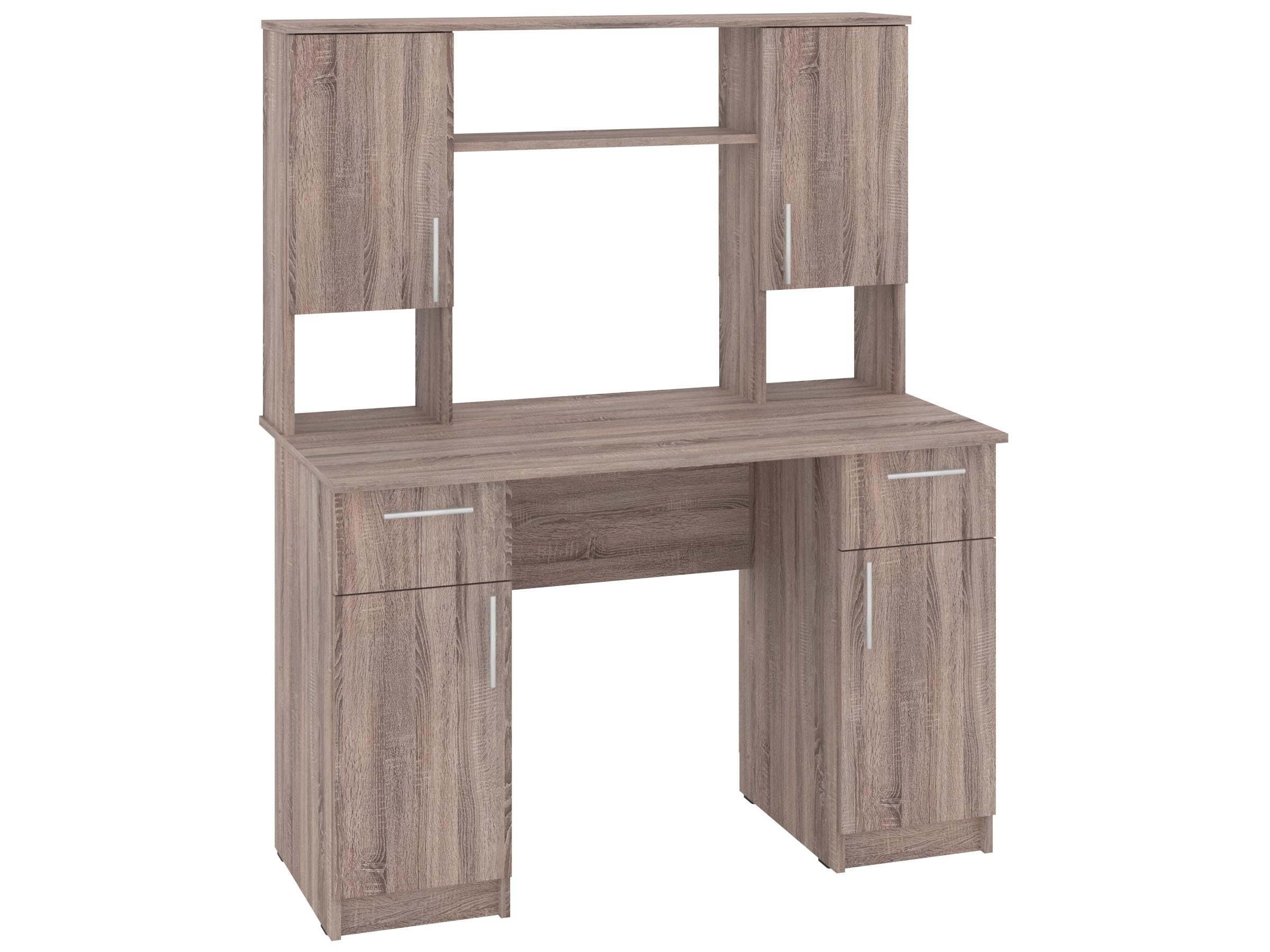 Письменный стол PEHOTIN Вектор 120х60х75/147 см Трюфель (PN-101285)