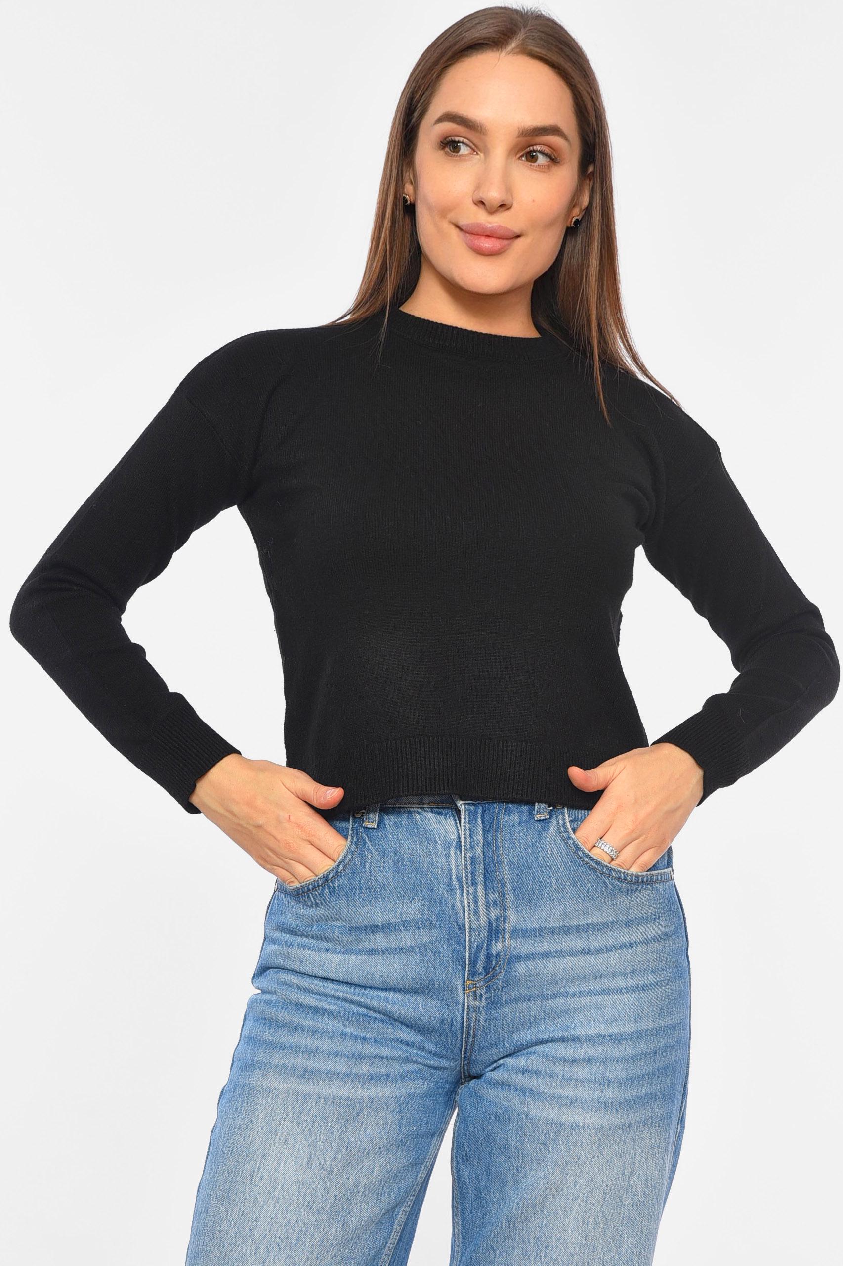 Свитер женский M Черный (191828)