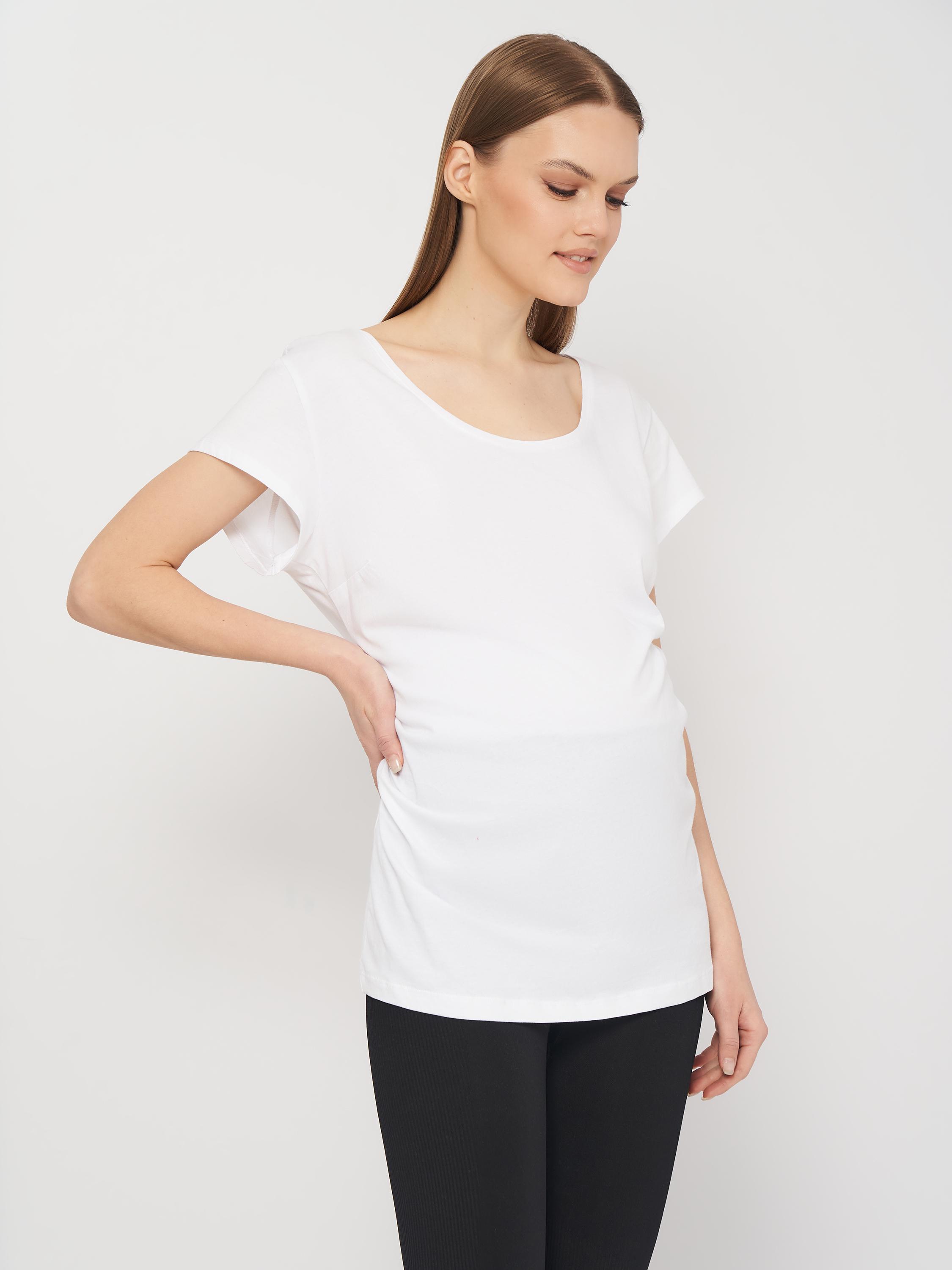 Футболка H&M для беременных XL Белый (1612433444)