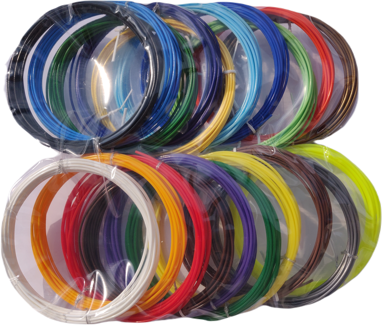Набор PLA пластика Myriwell для 3D ручек 100 м 1,75 мм Разноцветный (8297292)