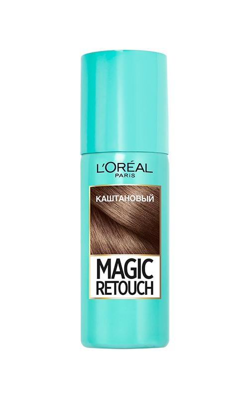 Тонувальний спрей для волосся L'Oreal Paris Magic Retouch Каштановий (499)