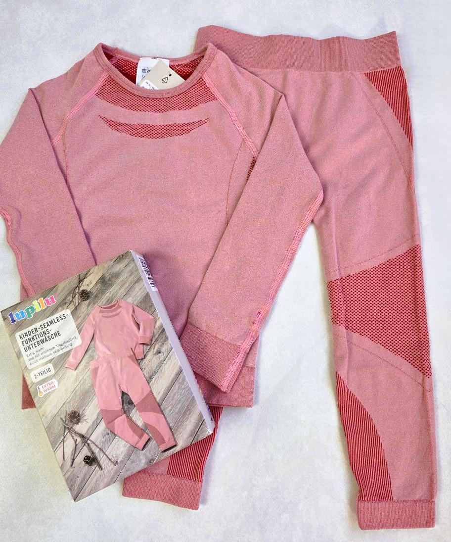 Комплект термобілизни для дівчаток Lupilu 110-116 см (969703) - фото 2