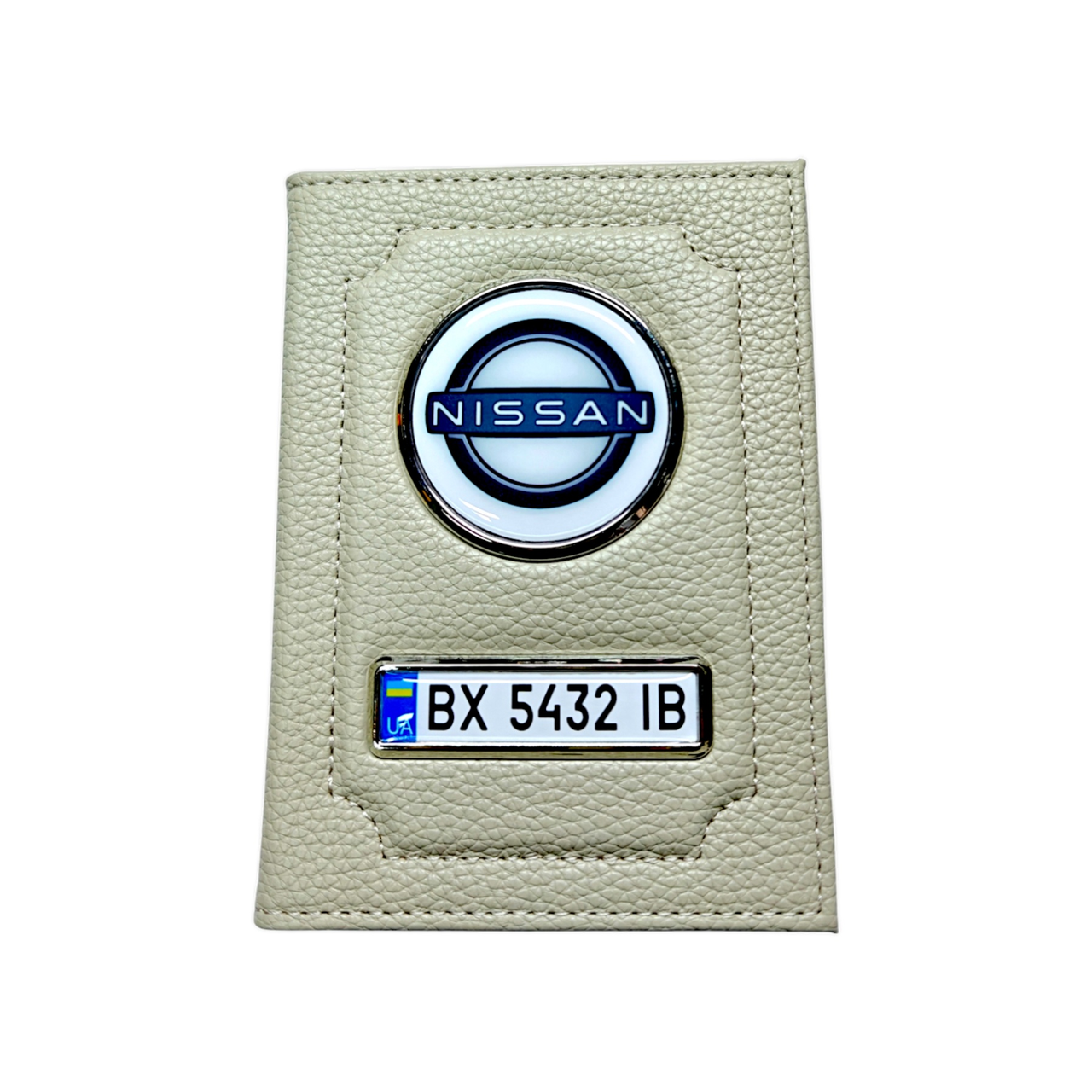 Обложка для водительских документов Nissan Серый (2483762004)